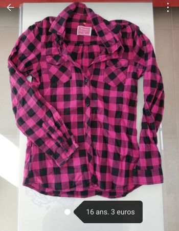 Chemise taille 16 ans