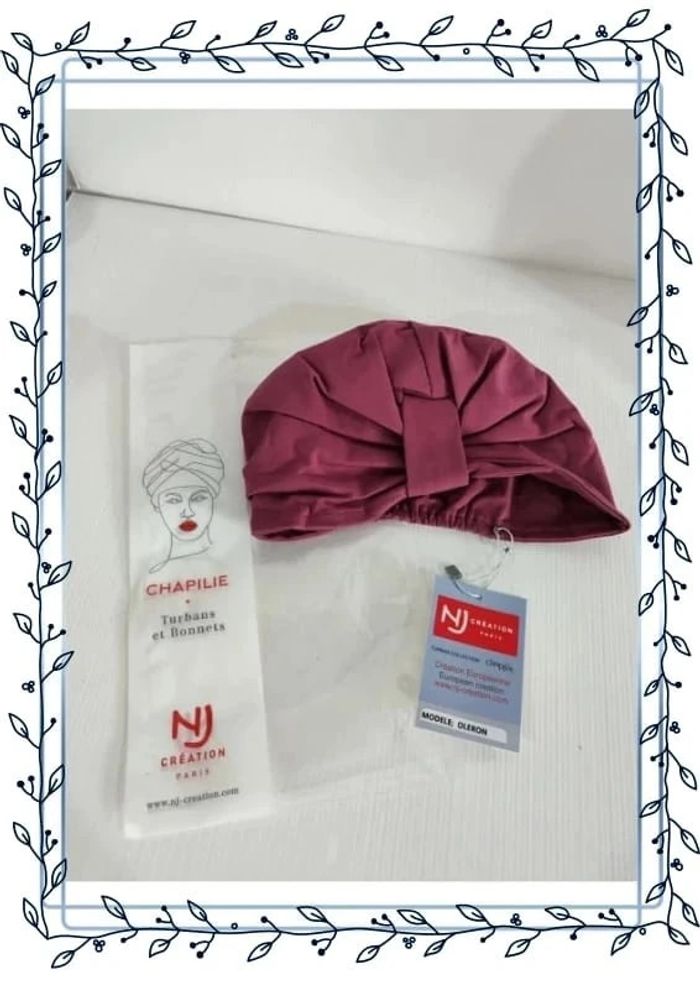 Creations paris turbans et bonnets chapilie, neuf