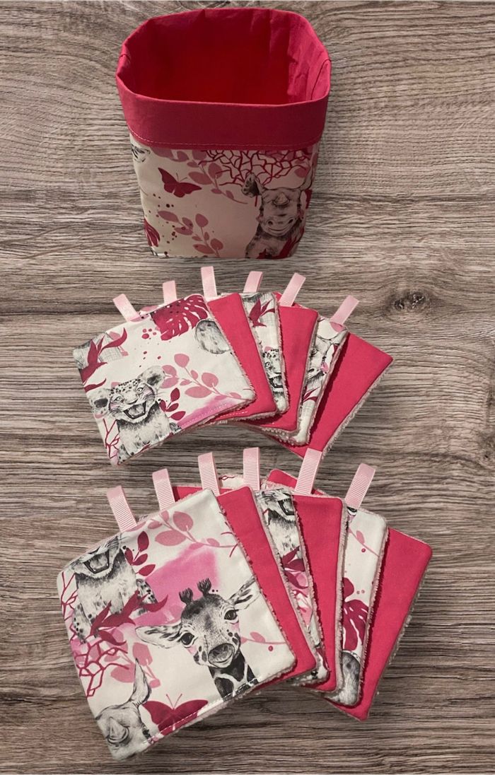 Panier lingette lavable