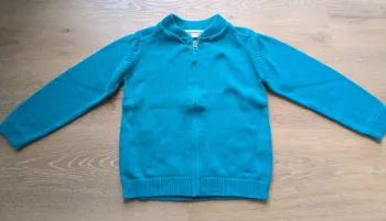 Pull gilet avec zip 5 ans DPAM