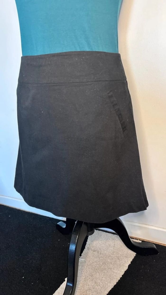 💕 mini jupe noire taille 36 s #camaieu - photo numéro 9