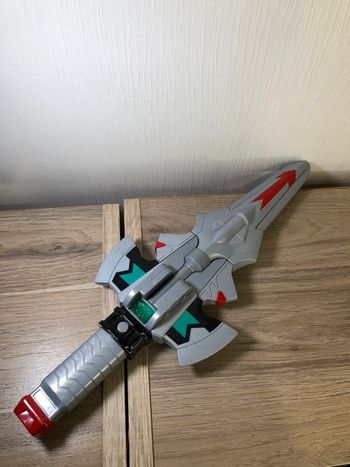 Power Rangers Mystic Force Titan Sword, with light and sound, Bandai 2005