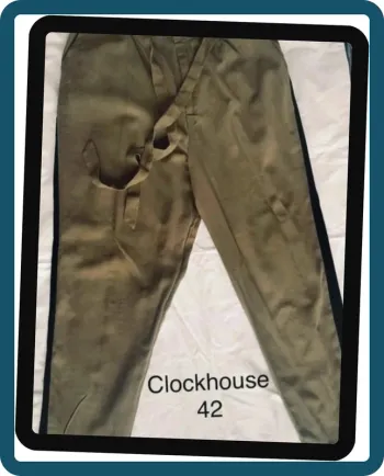 Pantalon fluide viscose Clockhouse 42
