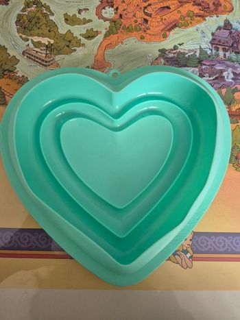 Moule en silicone en forme de cœur 