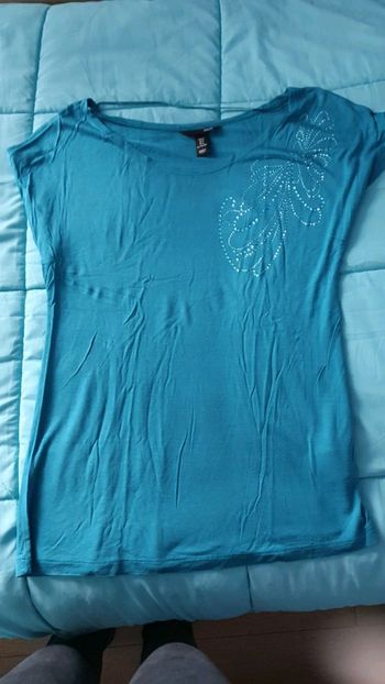 T shirt turquoise