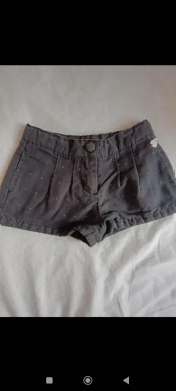 Short hiver sergent major 2 ans