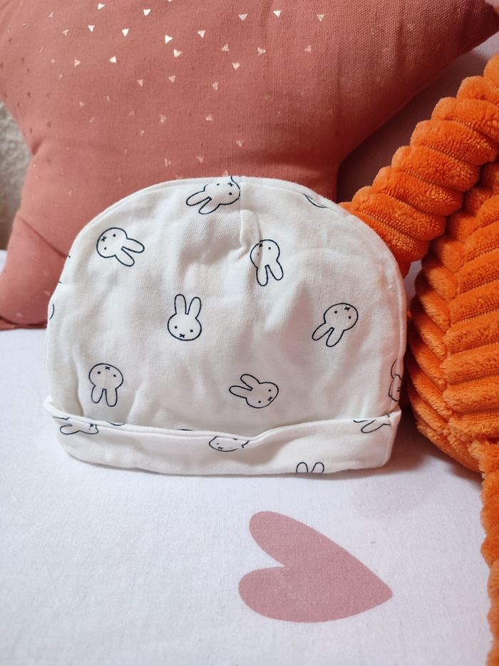 Bonnet naissance Miffy - Mixte - Neuf sans étiquette - photo numéro 2