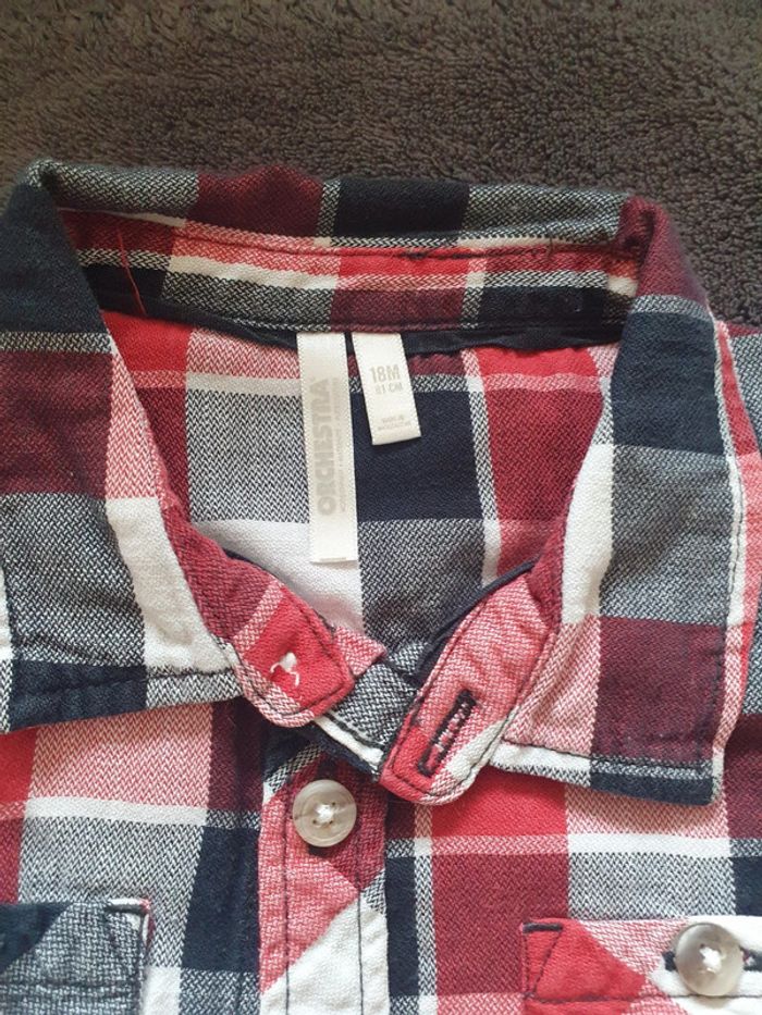 Ensemble pantalon + chemise 18 mois - photo numéro 3