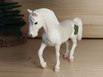 PAPO cheval décoré nacré Figurine Animal équidé