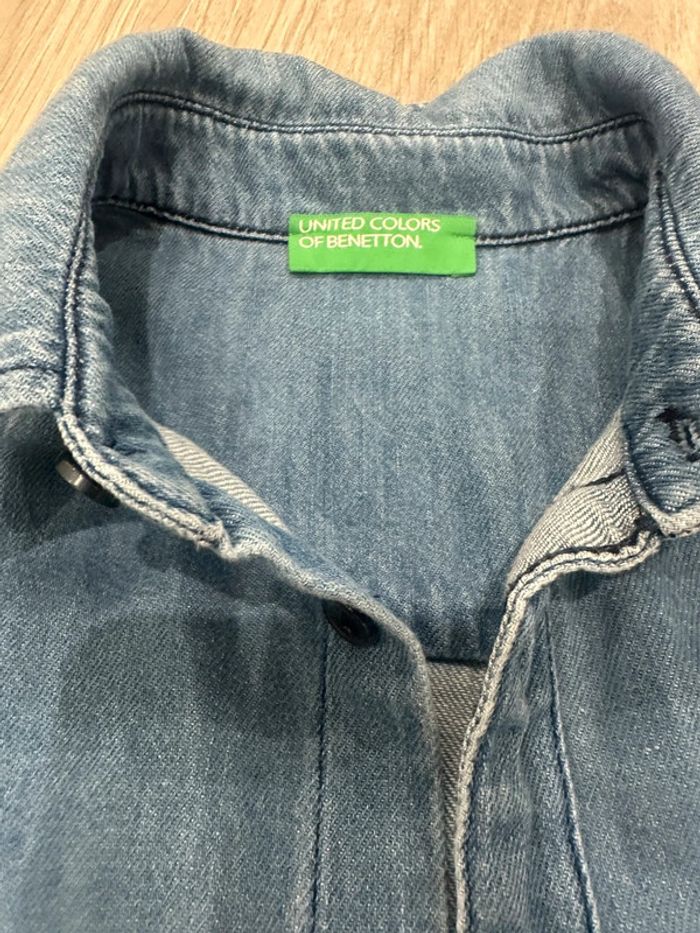 Chemise Jeans Benetton - photo numéro 2