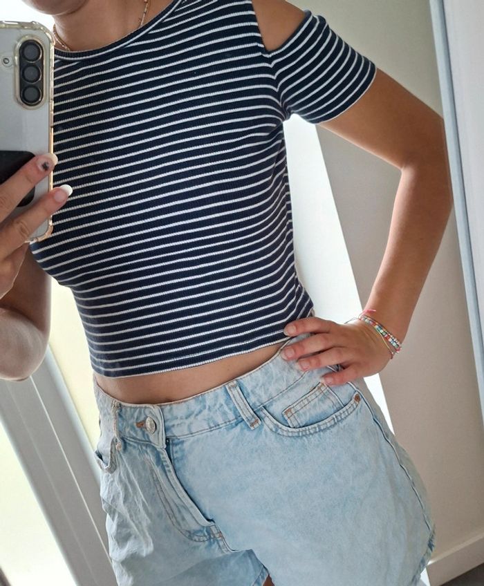 Petit haut crop top - photo numéro 2