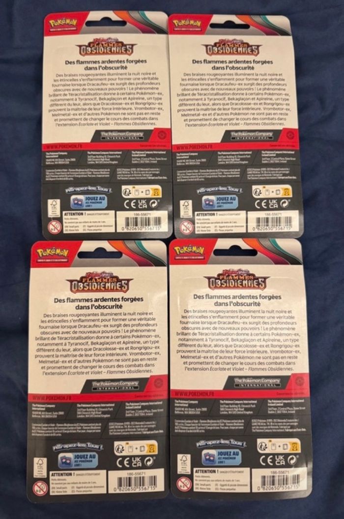Artset pokémon flammes obsidiennes - photo numéro 2