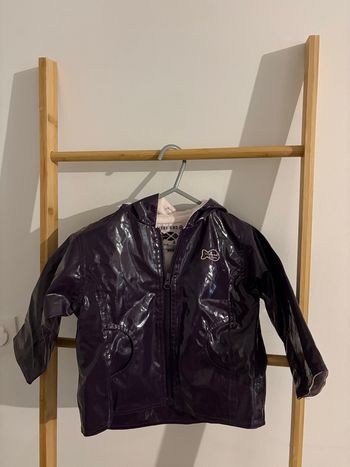 Imperméable de pluie bébé – Week-end à la mer – Taille 12 mois – Violet