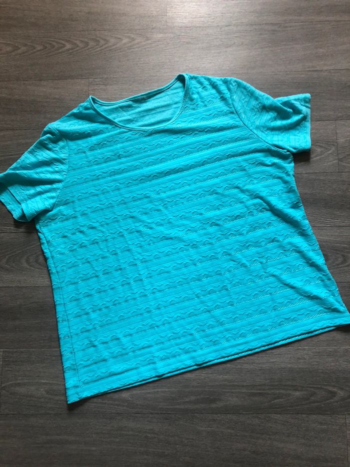 Tee shirt turquoise