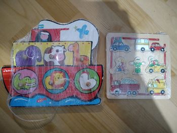 Lot de 2 puzzles