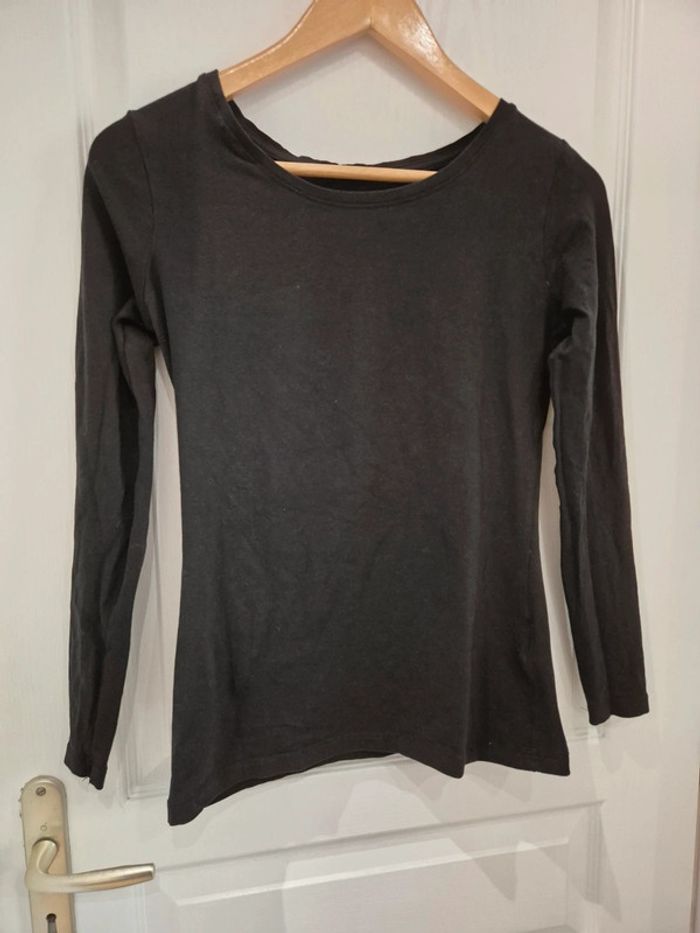 T shirt manches longues basic L - photo numéro 2