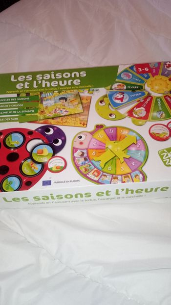 Jeu les saisons et l heure