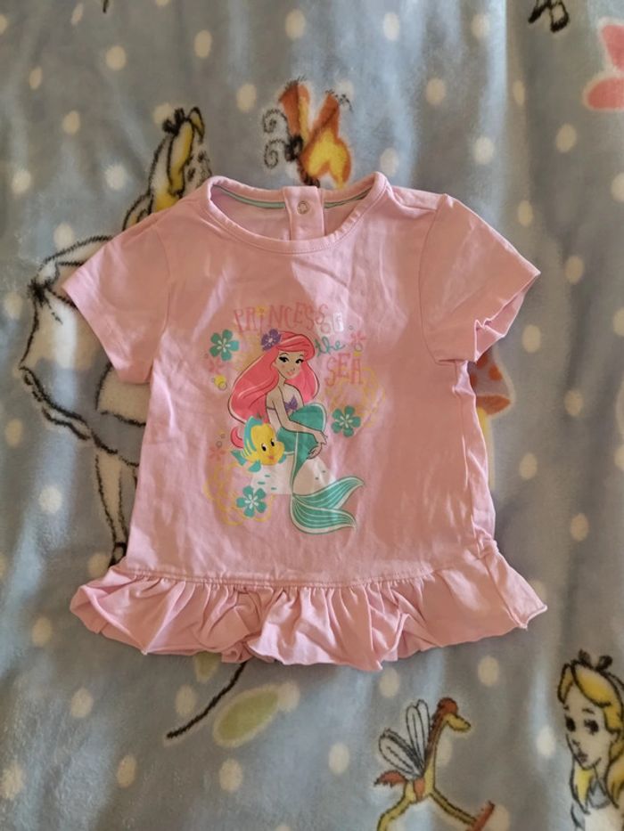T-shirt Disney Ariel 23 mois