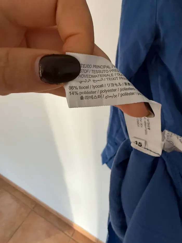 Robe Zara bleu - photo numéro 6