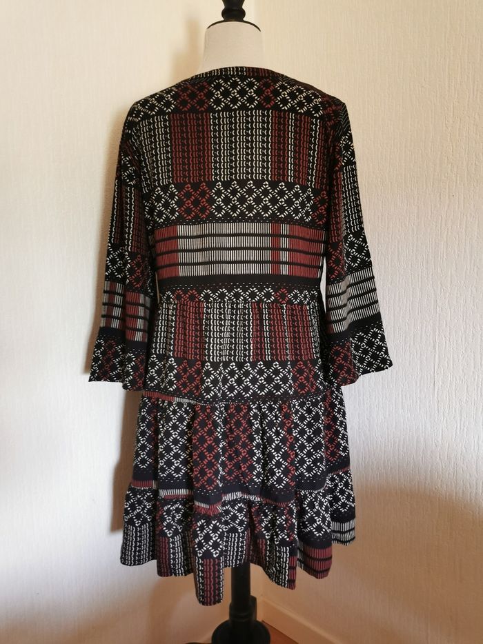 Robe fluide à motifs Jacqueline de Yong T40 - photo numéro 4