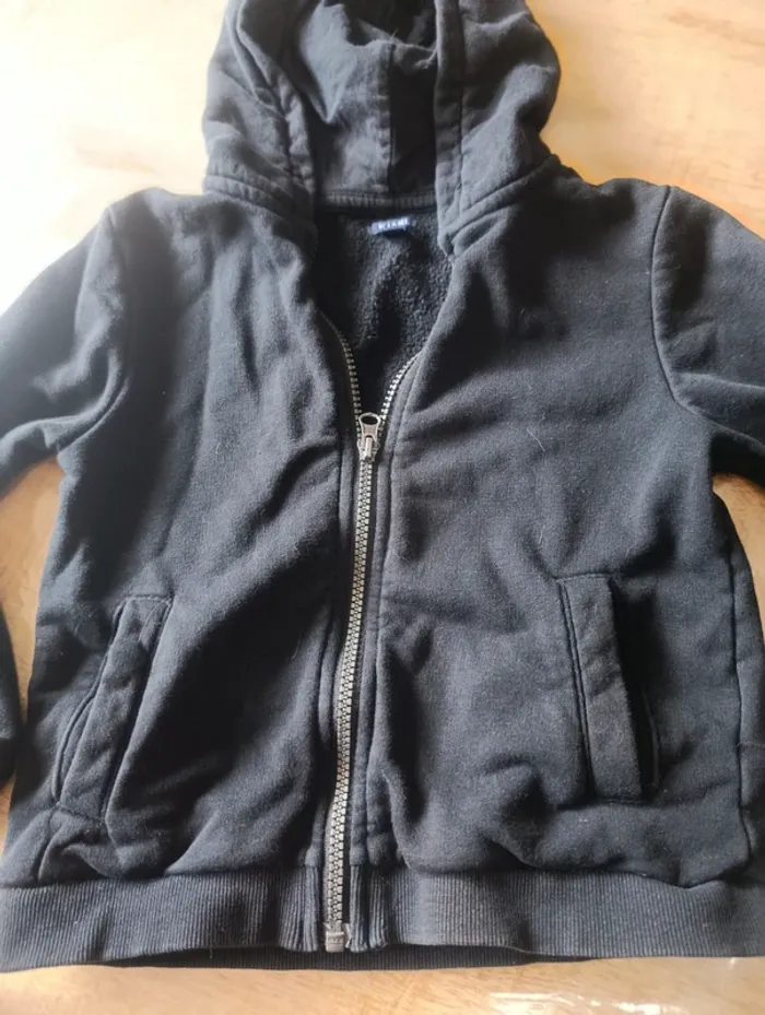 Veste noir 6 ans - photo numéro 2