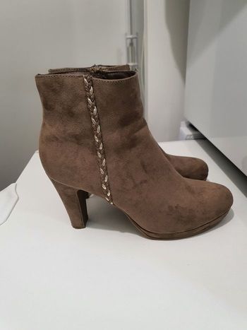 Bottines daim