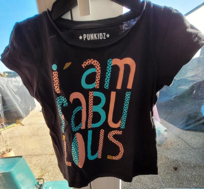 T-shirt à manches courtes 4/5ans - photo numéro 3