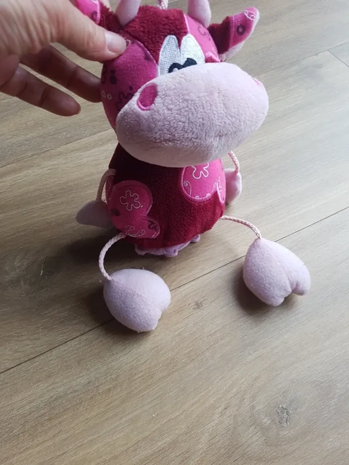 Peluche vache Valentine - photo numéro 2