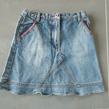 Jupe en jean 6 ansjupe