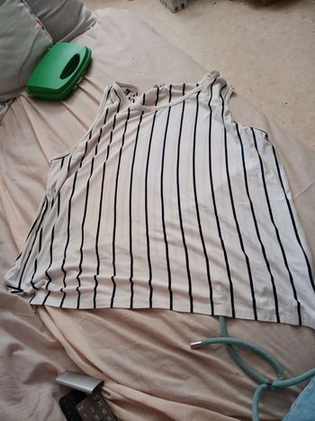 Débardeur phildar  t.xxl croisé dans le dos pas de vinted go