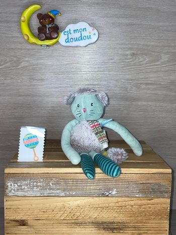 MR236 doudou chat 🐱 Moulin Roty