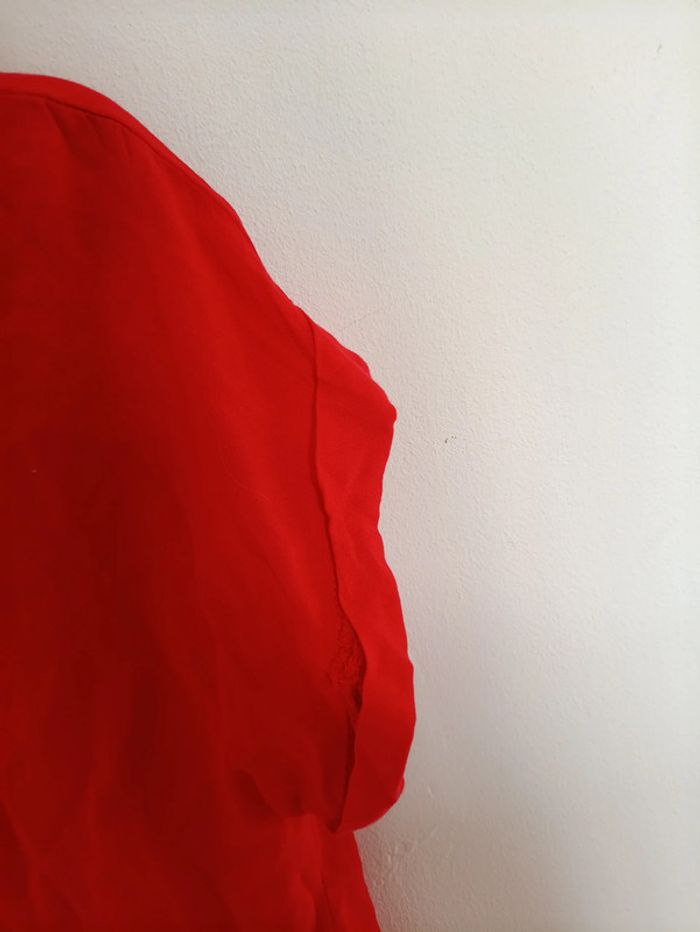 Blouse rouge vif Colloseum – Taille S - photo numéro 2