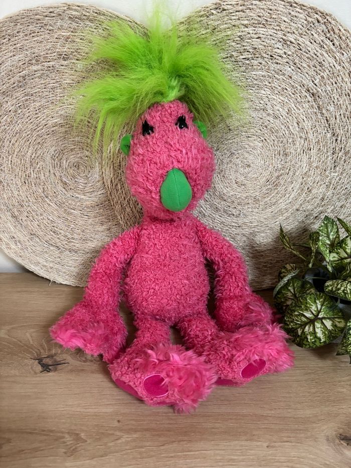 Vintage peluche parlante the hoobs tula rose Tomy 2001 - photo numéro 5