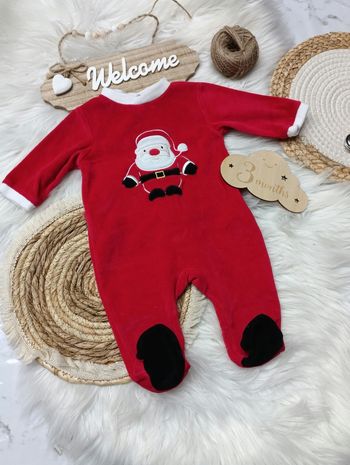 Pyjama. Noël 3 mois neuf