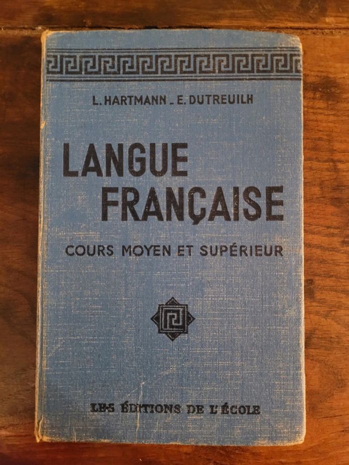 Vends livre langue francaise cours moyen 8eme et 7 eme 20 eme edition