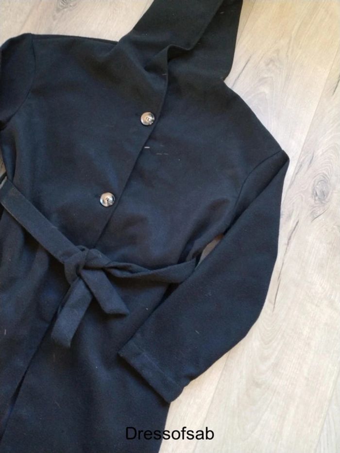 Manteau Fille Noir Neuf - photo numéro 2