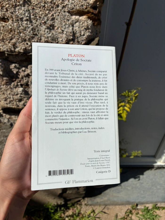 Platon Apologie de Socrate - Criton - photo numéro 4