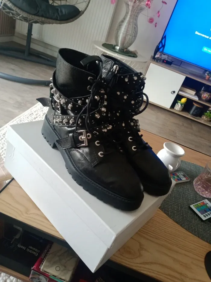 Bottines Zara noir