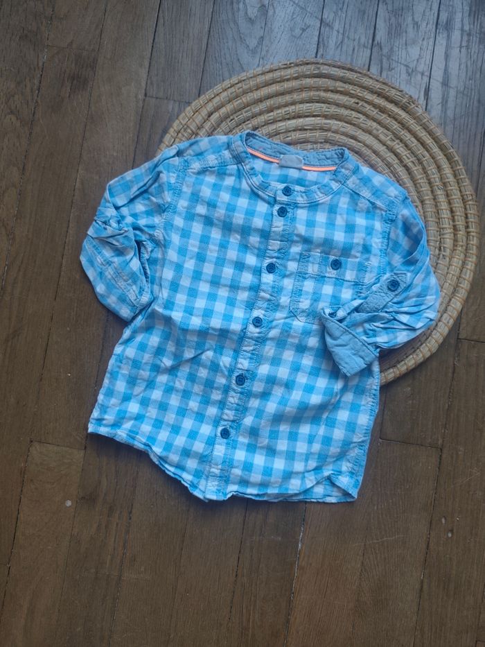 Chemise à carreaux