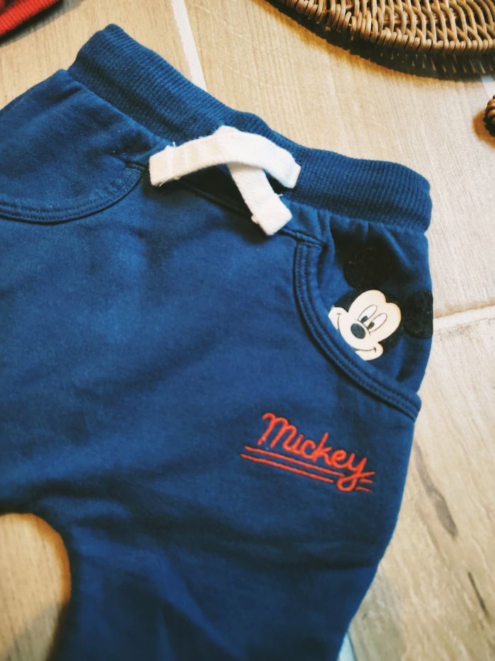 🧒🏻Disney Baby - Ensemble jogging Pantalon et sweat Mickey - Taille 3 mois - photo numéro 4