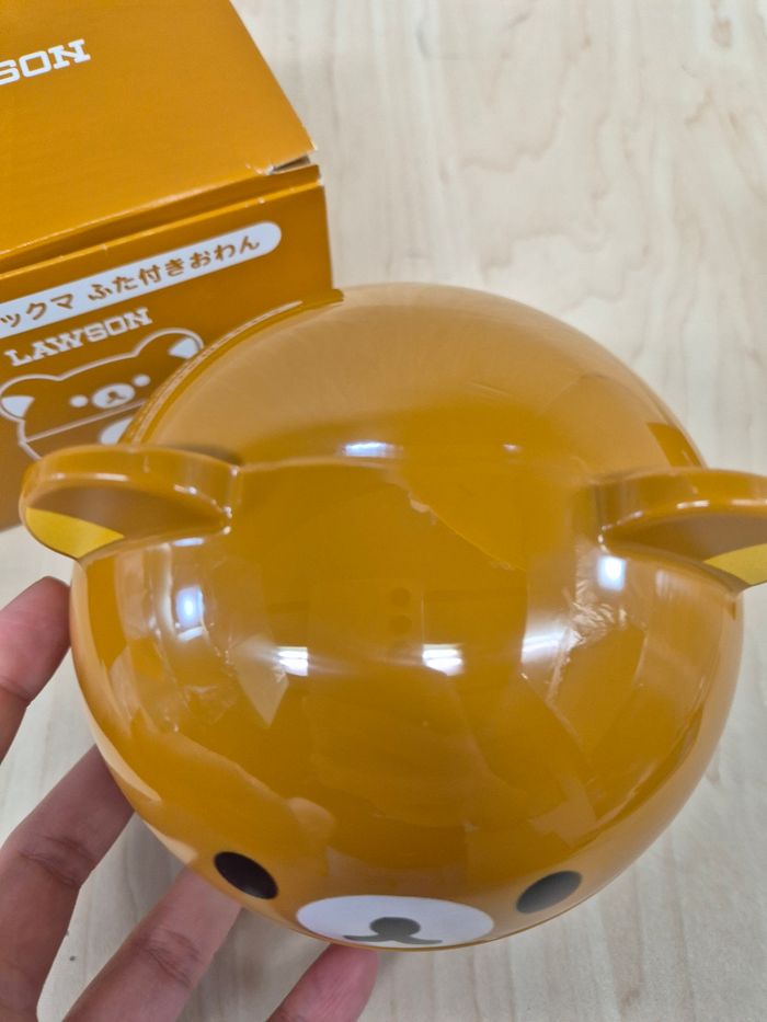 Bol plastique avec couvercle Rilakkuma x Lawson - photo numéro 3