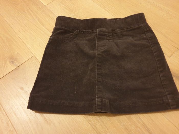 Jupe courte velour Okaidi 5 ans