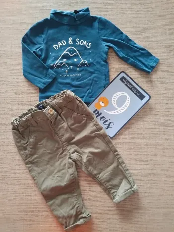 Ensemble 9 mois / 69-72 cm