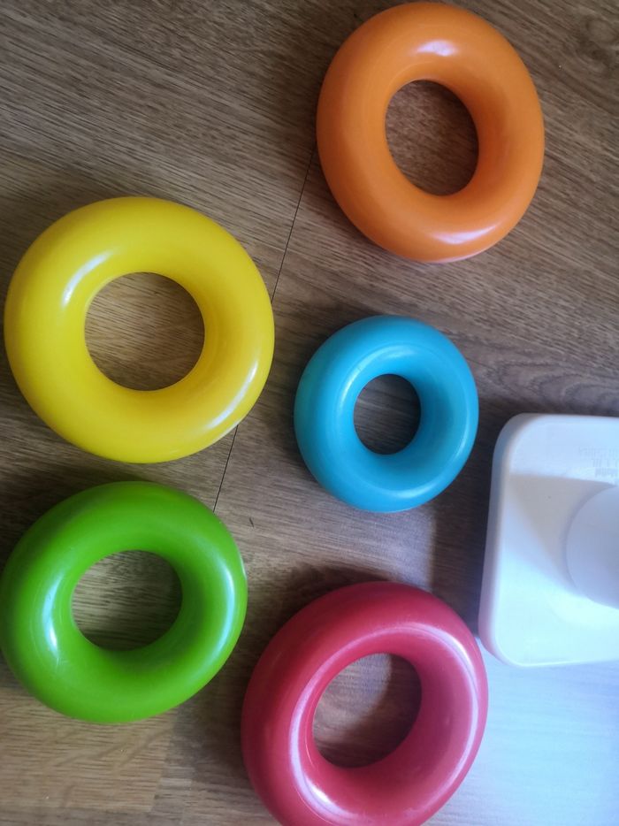Jeu anneaux a empiler - photo numéro 3
