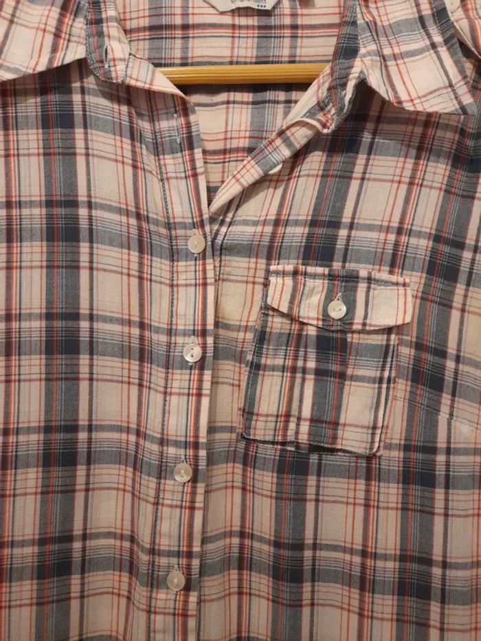 Robe courte à carreaux de taille 38 - photo numéro 3