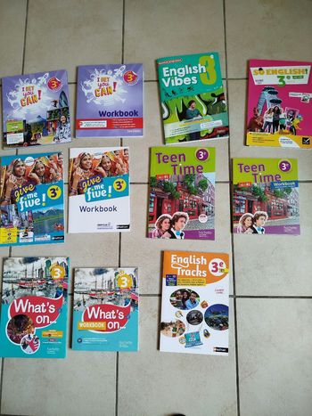 Manuels anglais 3e à l'unité 