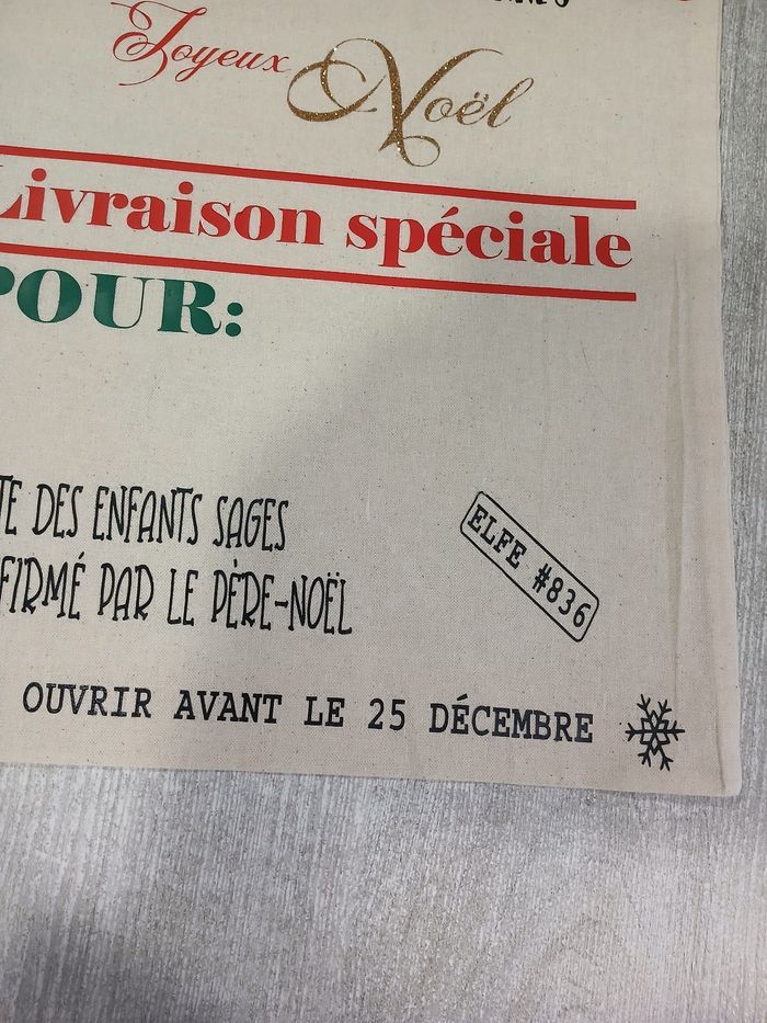 Sac de Noël personnalisé - photo numéro 4