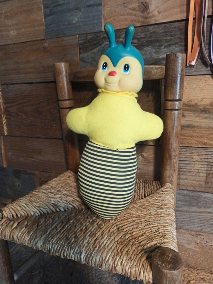 Peluche veilleuse luciole abeille vintage be - photo numéro 2