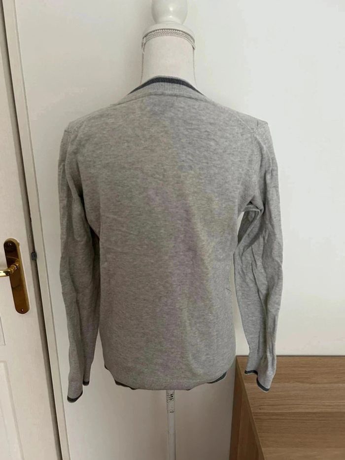Pull gris - photo numéro 3