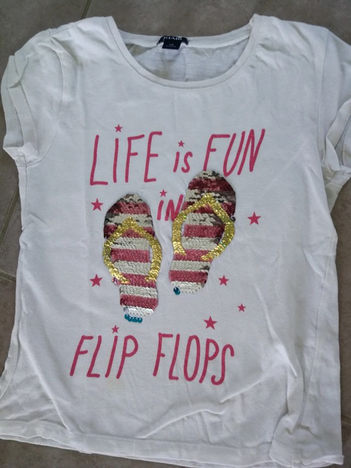 Tee shirt manches courtes fille - photo numéro 6